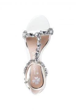 Marco Tozzi Femme BY GUIDO MARIA KRETSCHMER Sandales White Patent -Marco Tozzi Soldes Magasin 000cdf4d68c94613961098832037b2ff