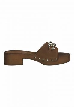 Marco Tozzi Femme Mules à Talons Cognac -Marco Tozzi Soldes Magasin 0674a9415e2d4861b3fa838a3cd2a0af