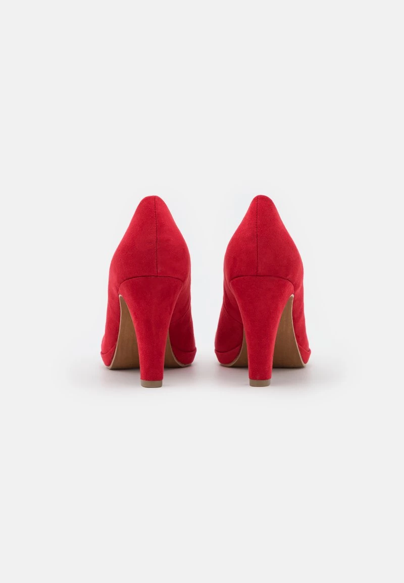 Marco Tozzi Femme Escarpins Red 4 Marco Tozzi Femme Escarpins Red – Image 4