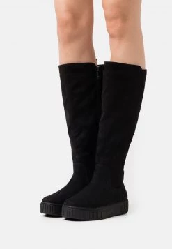 Marco Tozzi Femme Bottes à Plateau Black