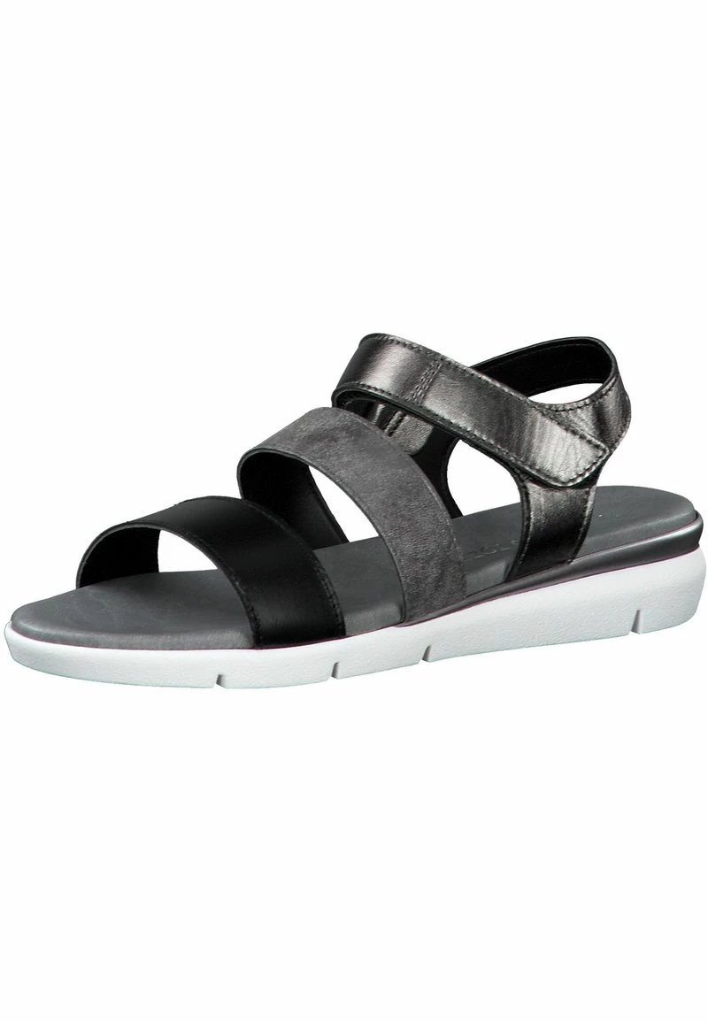 MARCO TOZZI Sandales Black Comb Femme 4 MARCO TOZZI Sandales Black Comb Femme – Image 4