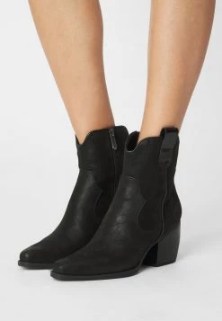 Marco Tozzi Femme Santiags Black Antic