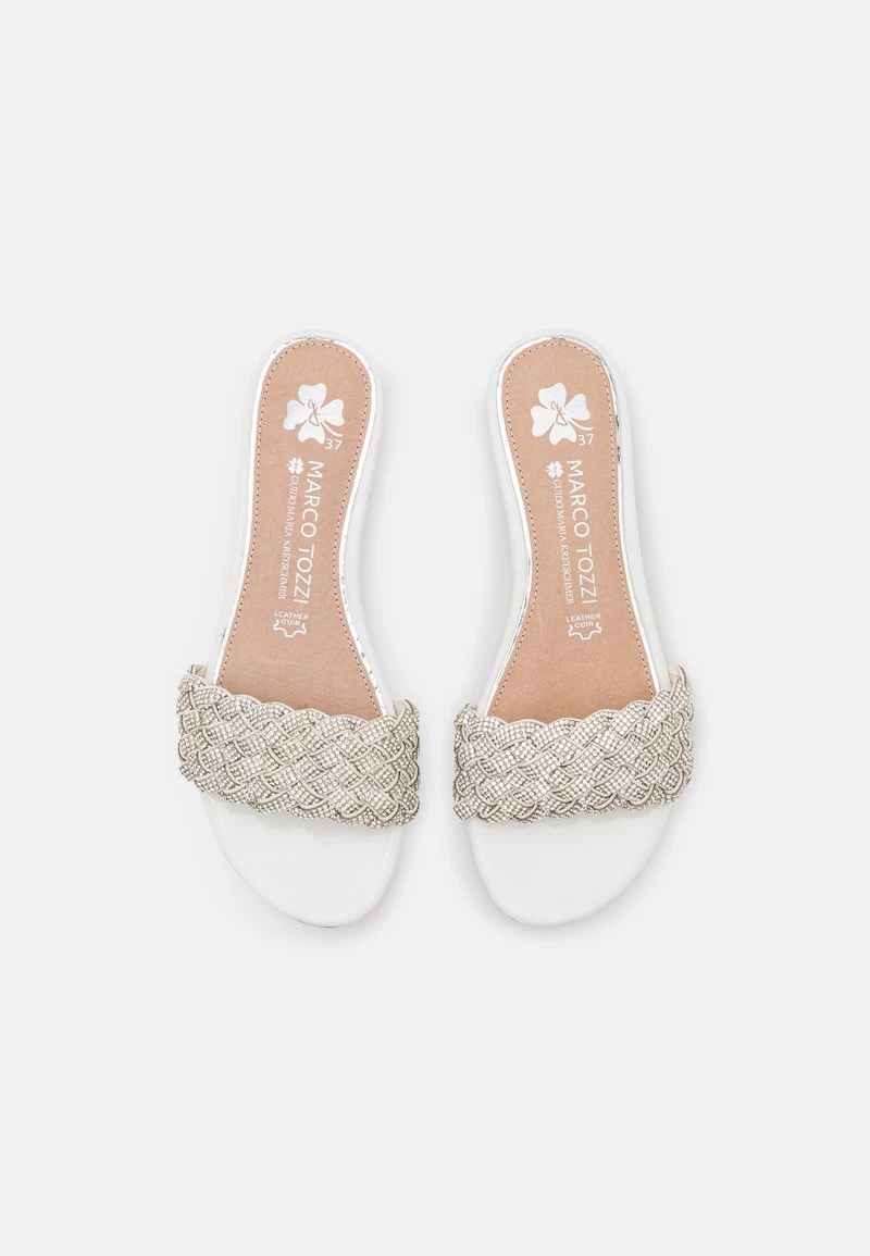 Marco Tozzi BY GUIDO MARIA KRETSCHMER Mules White Femme 6 Marco Tozzi BY GUIDO MARIA KRETSCHMER Mules White Femme – Image 6