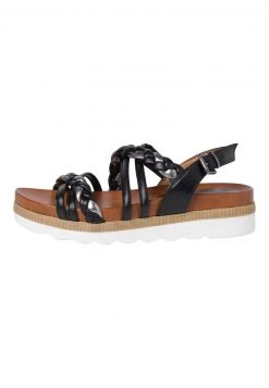 Marco Tozzi Sandales à Plateforme Black Femme