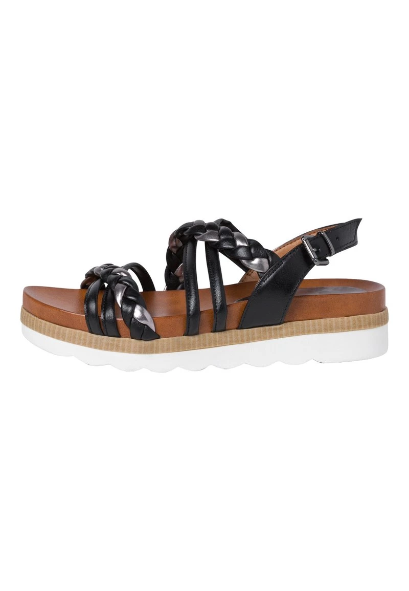 Marco Tozzi Sandales à Plateforme Black Femme 1 Marco Tozzi Sandales à Plateforme Black Femme