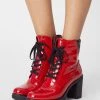 Marco Tozzi Bottines à Plateau Red Femme