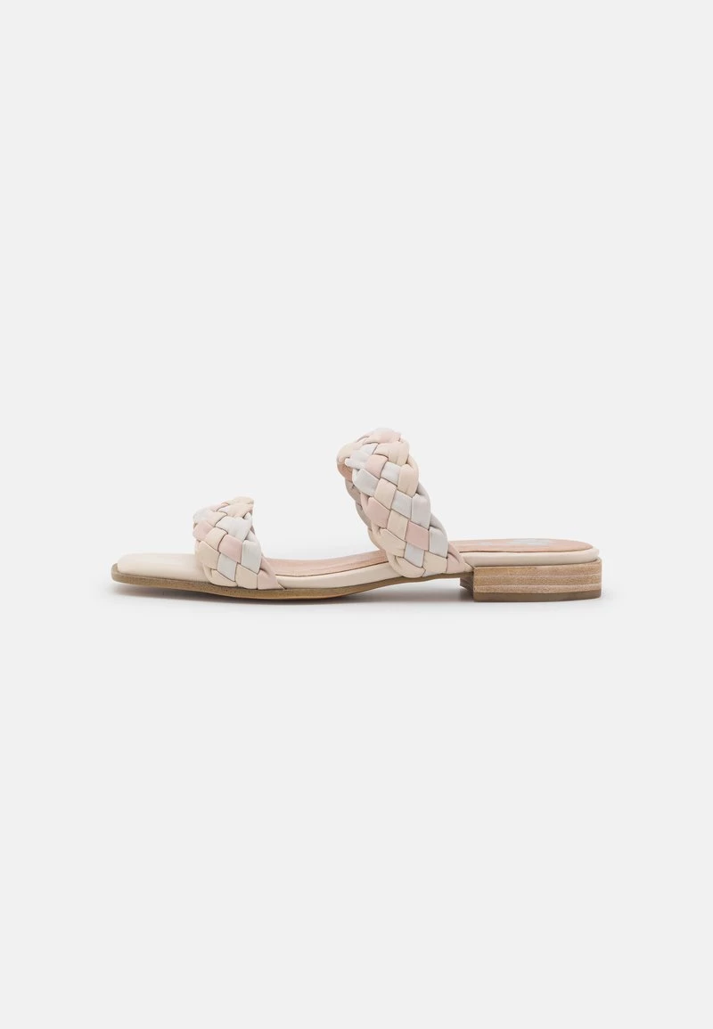 Marco Tozzi BY GUIDO MARIA KRETSCHMER Mules Cream Femme 2 Marco Tozzi BY GUIDO MARIA KRETSCHMER Mules Cream Femme – Image 2