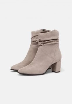 Marco Tozzi Bottines Taupe Femme -Marco Tozzi Soldes Magasin 152bb8031ced4198bea33bd7a457919d