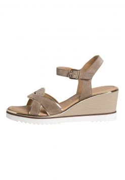 Marco Tozzi Sandales Compensées Moss Comb Femme