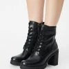 Marco Tozzi Bottines à Plateau Black Femme