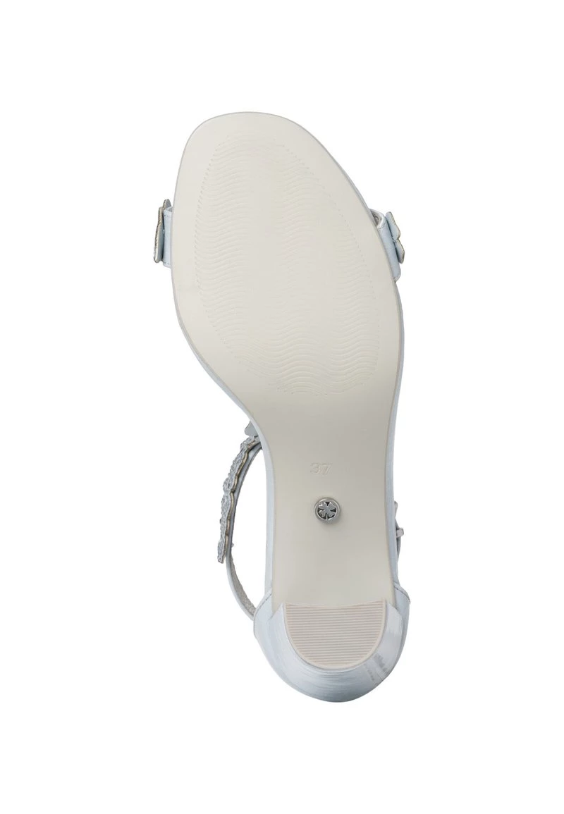 Marco Tozzi BY GUIDO MARIA KRETSCHMER Sandales à Talons Hauts Lt Blue Pat Femme 4 Marco Tozzi BY GUIDO MARIA KRETSCHMER Sandales à Talons Hauts Lt Blue Pat Femme – Image 4