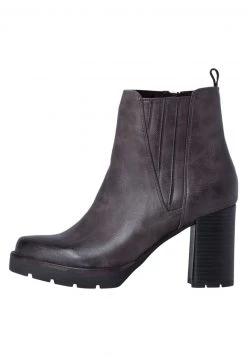 Marco Tozzi Bottines à Talons Hauts Dk.grey Antic Femme