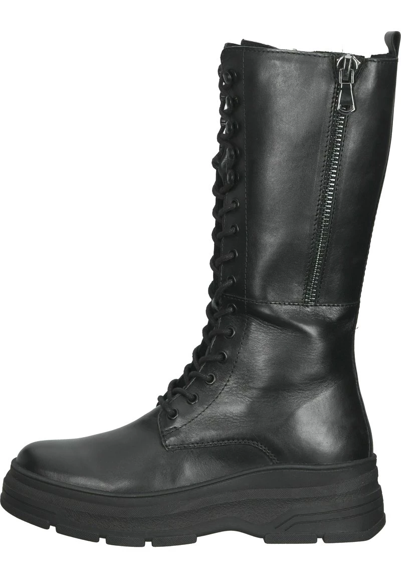 Marco Tozzi Femme Bottes à Plateau Black Antic 1 Marco Tozzi Femme Bottes à Plateau Black Antic