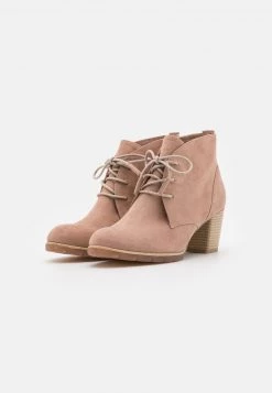 Marco Tozzi Femme Bottines à Lacets Nude -Marco Tozzi Soldes Magasin 2283afb38f1846649876b87df7e9fc2f