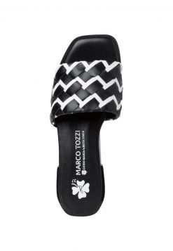 Marco Tozzi BY GUIDO MARIA KRETSCHMER Mules Black/white Femme 7 Marco Tozzi BY GUIDO MARIA KRETSCHMER Mules Black/white Femme -Marco Tozzi Soldes Magasin 2345b01ad59f4857900a63df39d307a2