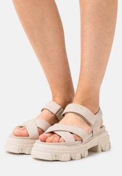 Marco Tozzi Femme Sandales à Plateforme Dune