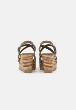 Marco Tozzi Sandales à Plateforme Olive Femme -Marco Tozzi Soldes Magasin 262b2bf2d00f47adabc5c80417d24a60