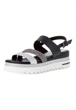 Marco Tozzi Sandales à Plateforme Black Ant.comb Femme -Marco Tozzi Soldes Magasin 28eec48e88314d5bbcaceafc8b43bb77