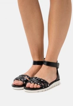 Marco Tozzi Sandales Compensées Black Femme