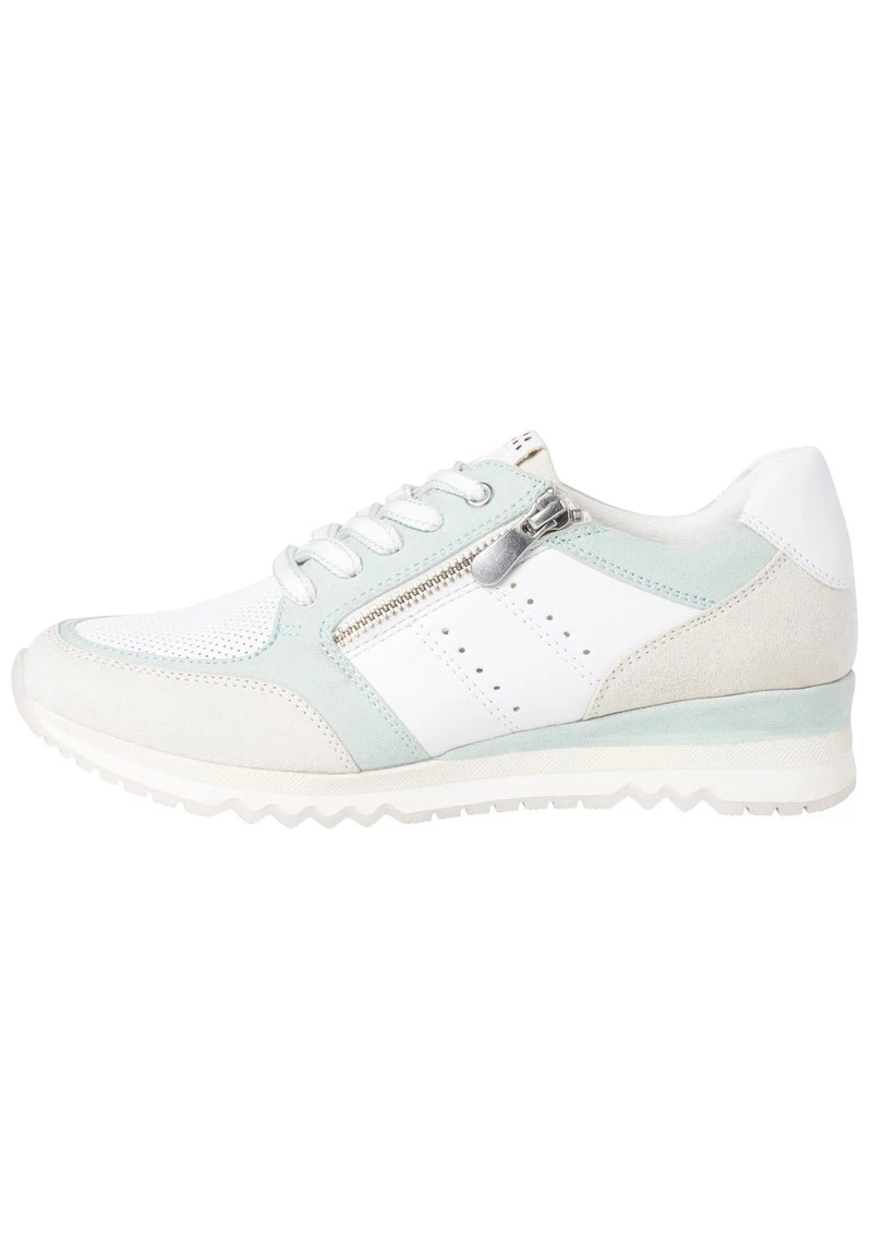 Marco Tozzi SNEAKER Baskets Basses White/mint C Femme 1 Marco Tozzi SNEAKER Baskets Basses White/mint C Femme