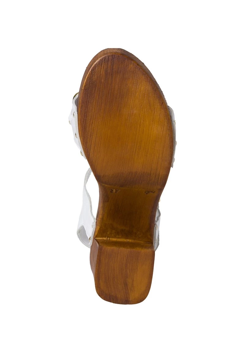 Marco Tozzi SANDALETTE Sabots White Comb Femme 4 Marco Tozzi SANDALETTE Sabots White Comb Femme – Image 4
