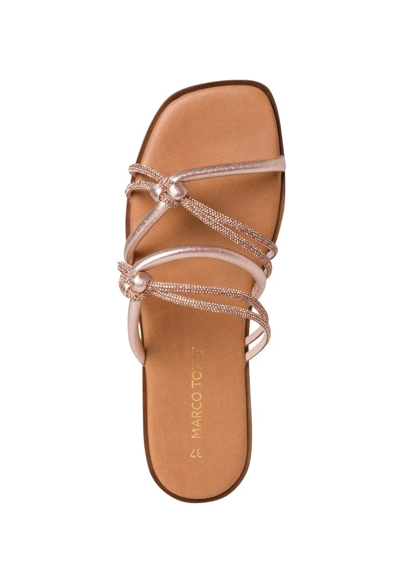 Marco Tozzi Mules Rose Met Comb Femme 2 Marco Tozzi Mules Rose Met Comb Femme – Image 2