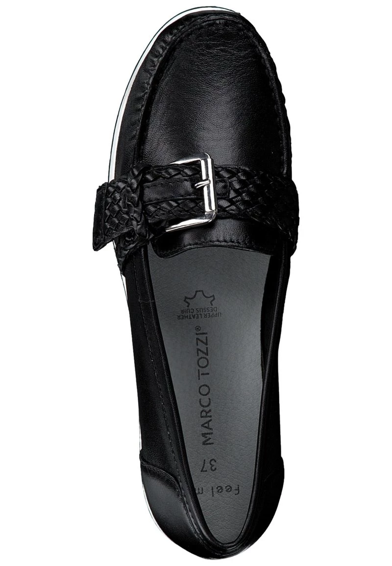 Marco Tozzi Femme Mocassins Black Antic 2 Marco Tozzi Femme Mocassins Black Antic – Image 2