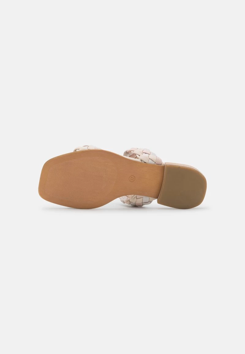 Marco Tozzi BY GUIDO MARIA KRETSCHMER Mules Cream Femme 5 Marco Tozzi BY GUIDO MARIA KRETSCHMER Mules Cream Femme – Image 5