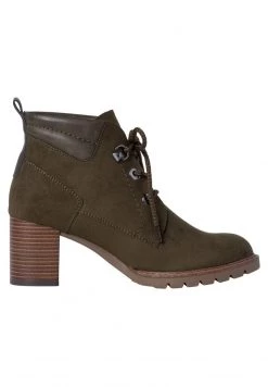 Marco Tozzi Bottines à Lacets Olive Comb Femme -Marco Tozzi Soldes Magasin 402cb975c1604c9bb3f1236015d9d1e8