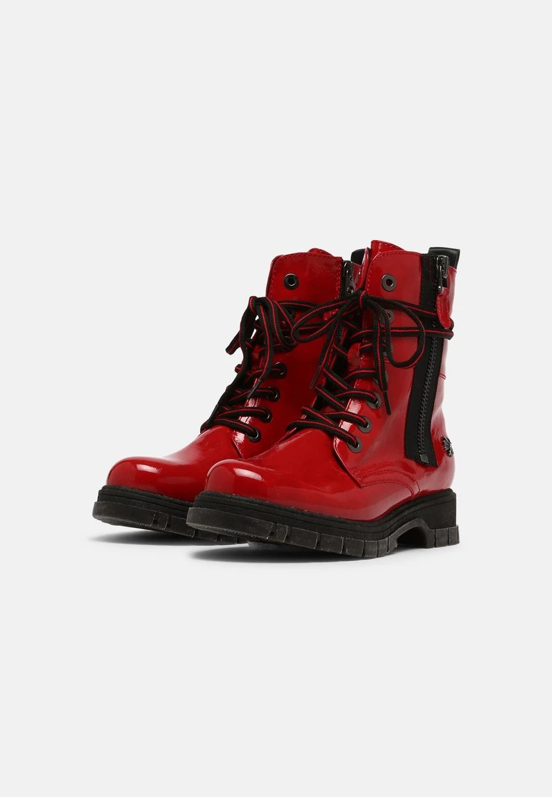 Marco Tozzi BY GUIDO MARIA KRETSCHMER Bottines à Plateau Red Femme 3 Marco Tozzi BY GUIDO MARIA KRETSCHMER Bottines à Plateau Red Femme – Image 3