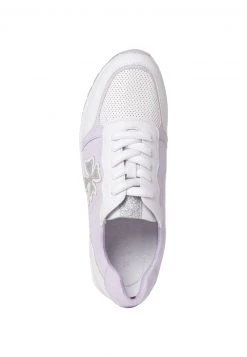 Marco Tozzi BY GUIDO MARIA KRETSCHMER Baskets Basses White/lilac C Femme -Marco Tozzi Soldes Magasin 433e54d8edd24f008de77716c74e8020