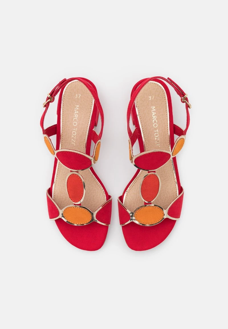 Marco Tozzi Femme Sandales Red 6 Marco Tozzi Femme Sandales Red – Image 6