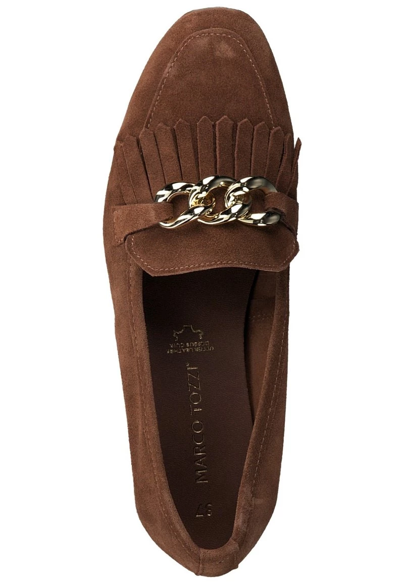 Marco Tozzi Mocassins Cognac Femme 2 Marco Tozzi Mocassins Cognac Femme – Image 2