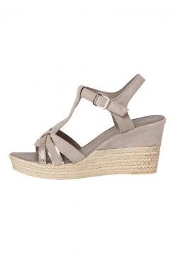 Marco Tozzi SANDALETTE Sandales Compensées Moss Comb Femme