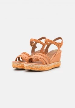 Marco Tozzi Femme Sandales à Talons Hauts Peach -Marco Tozzi Soldes Magasin 484308a90d4b42f9a8999b95d02bcd7f