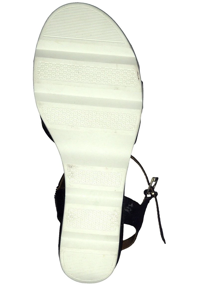 Marco Tozzi Sandales à Plateforme Black Antic Femme 4 Marco Tozzi Sandales à Plateforme Black Antic Femme – Image 4