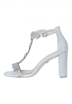 Marco Tozzi BY GUIDO MARIA KRETSCHMER Sandales à Talons Hauts Lt Blue Pat Femme