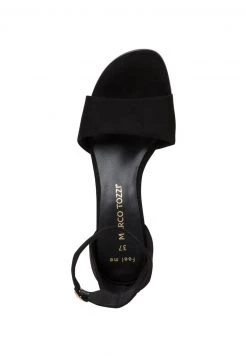 Marco Tozzi Femme Sandales Black -Marco Tozzi Soldes Magasin 58a7a9a8115249ca966b60cebe301716