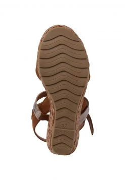 Marco Tozzi Sandales à Talons Hauts Cognac Comb Femme -Marco Tozzi Soldes Magasin 59631948d35e4bc19f9d5a8eacf37ac4