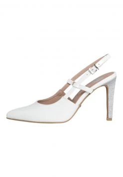 Marco Tozzi BY GUIDO MARIA KRETSCHMER Escarpins à Talons Hauts White Pat Comb Femme