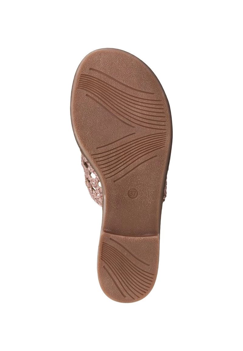 Marco Tozzi Mules Rose Metallic Femme 4 Marco Tozzi Mules Rose Metallic Femme – Image 4