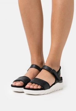 Marco Tozzi Sandales à Plateforme Black Femme