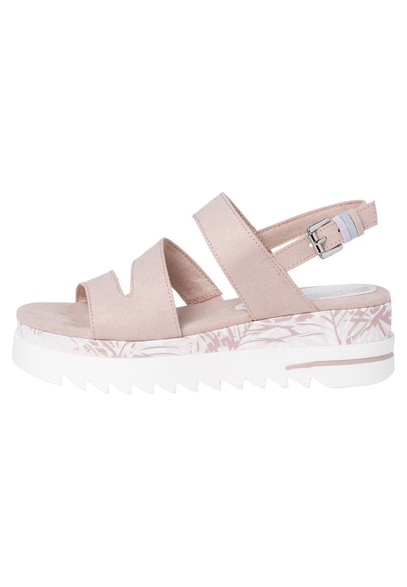Marco Tozzi Femme Sandales à Plateforme Powder 1 Marco Tozzi Femme Sandales à Plateforme Powder