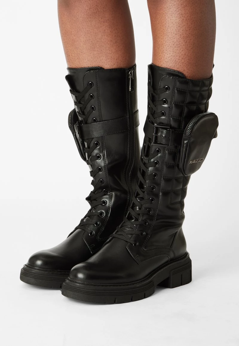 Marco Tozzi Bottes à Lacets Black Femme 1 Marco Tozzi Bottes à Lacets Black Femme