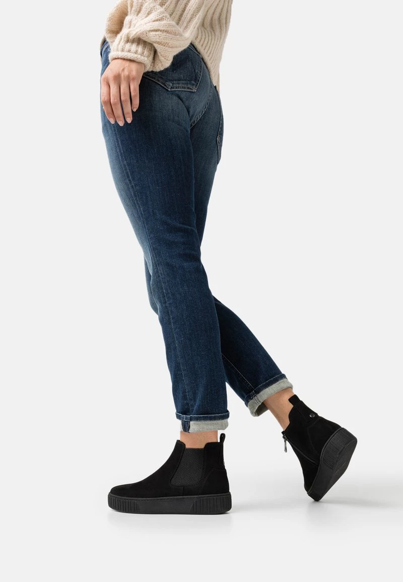 Marco Tozzi Femme Boots à Talons Black 1 Marco Tozzi Femme Boots à Talons Black