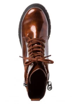 Marco Tozzi BY GUIDO MARIA KRETSCHMER Bottines à Plateau Bronce Patent Femme -Marco Tozzi Soldes Magasin 6b27bf29d20246f3b16b51bde0066af6