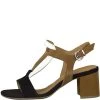 Marco Tozzi Sandales à Talons Hauts Cognac Comb Femme