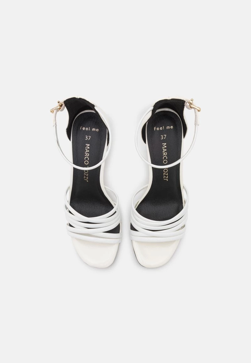 Marco Tozzi Sandales à Talons Hauts White Femme 6 Marco Tozzi Sandales à Talons Hauts White Femme – Image 6