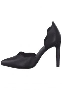 Marco Tozzi Soldes Magasin 56 Marco Tozzi Escarpins à Talons Hauts Black Nappa Femme