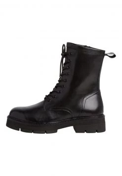 Marco Tozzi Bottines à Plateau Black Antic Femme